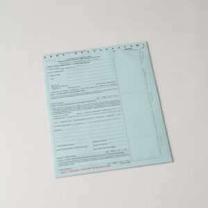 DOE alcohol testing form