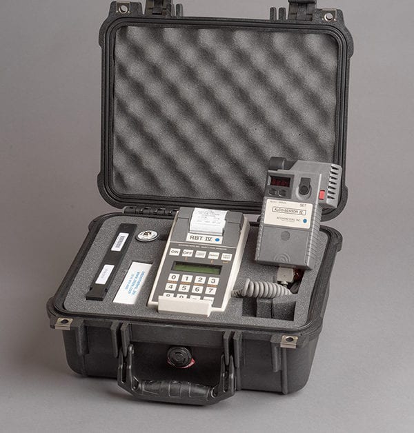 Alco-Sensor RBT IV breathalyzer system